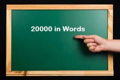 20000 in Words