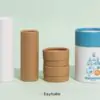 White Paper Tube Packaging