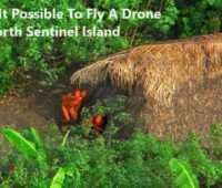 Drone North Sentinel Island
