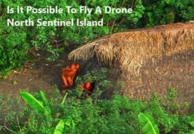 Drone North Sentinel Island