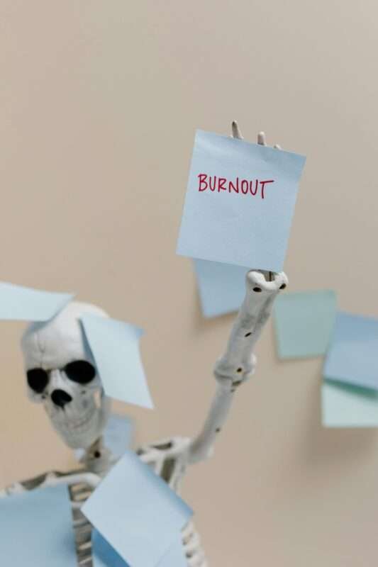 The things we leave unfinished on a clutter-free desk