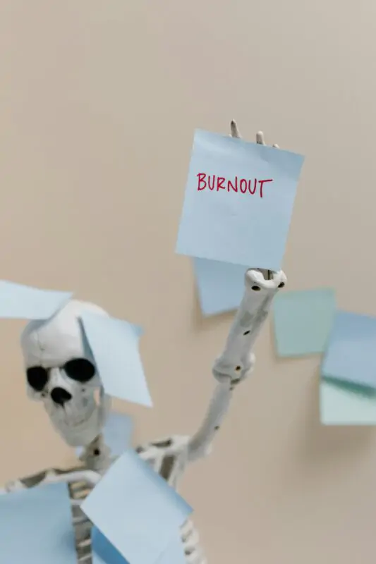 The things we leave unfinished on a clutter-free desk